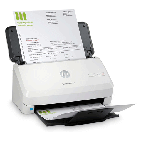 Hp Scanjet Pro 3000 S4 - 40Ppm 600Dpi A4 Usb Sheetfed Adf Scanner HP