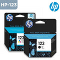 HP 123 Original Ink Cartridge Set Black & Tri Colour Combo set HP