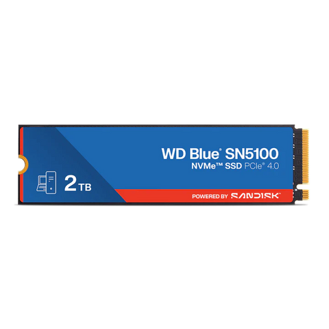 WD WD Blue 2TB NVMe ‎SN5100 internal,Gen4,M.2 2280,7100MB/s (WDS200T5B0E) Western Digital