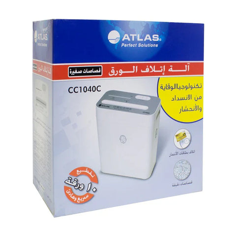 Atlas Shredder Cross Cut Cc1040C ColorWaves