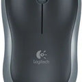 Logitech M185 - 2.40GHz / Up to 10m / Wi-Fi / Black - Mouse Logitech