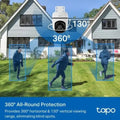 TP-Link Tapo Outdoor Pan/Tilt Security WiFi Camera 1080P ( Tapo C500 ) TP-Link