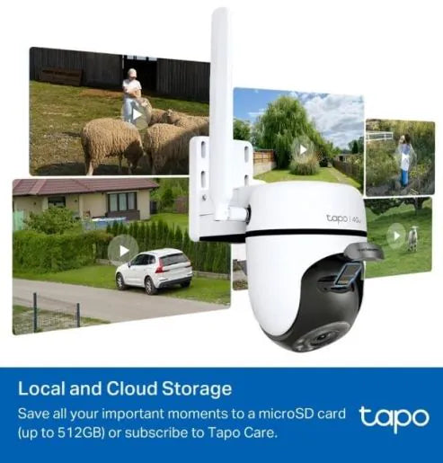 TP-Link Tapo Outdoor Pan/Tilt 4G LTE Camera (Tapo C501GW) TP-Link