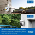TP-Link Tapo Outdoor Pan/Tilt 4G LTE Camera (Tapo C501GW) TP-Link