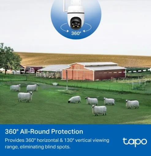 TP-Link Tapo Outdoor Pan/Tilt 4G LTE Camera (Tapo C501GW) TP-Link