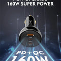 LDNIO 160W 3 USB Super Fast Car Charger C102 Ldnio