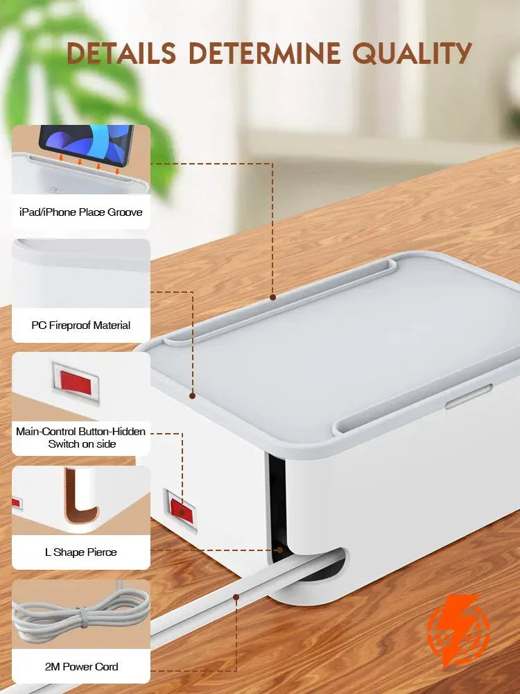 Ldnio SN5310 Storage Box Outlet Extension Wireless Ldnio