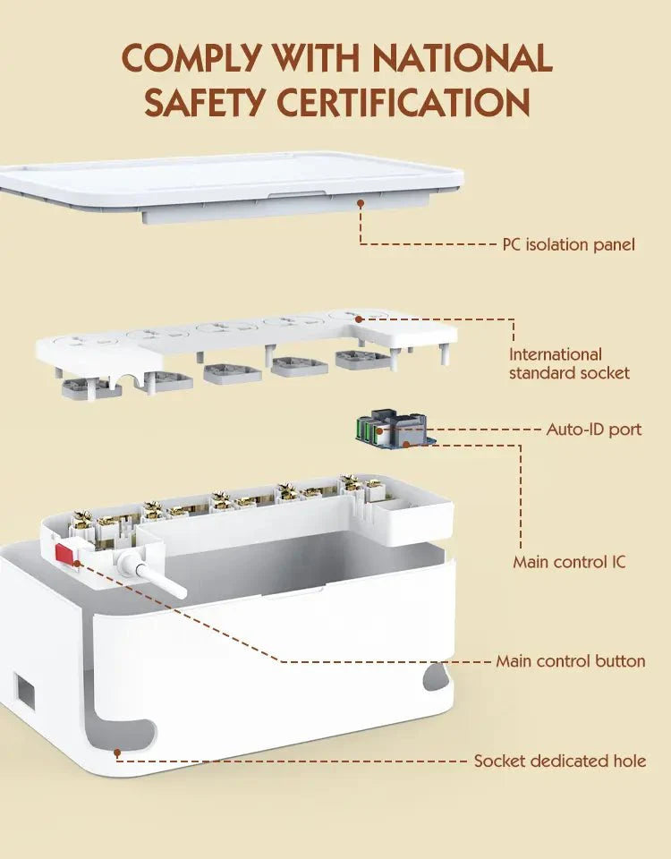 Ldnio SN5310 Storage Box Outlet Extension Wireless Ldnio