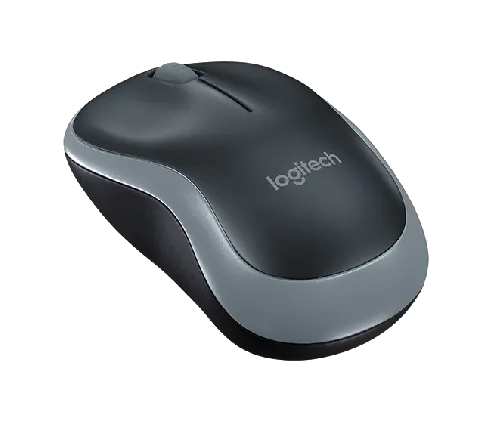 Logitech M185 - 2.40GHz / Up to 10m / Wi-Fi / Black - Mouse Logitech