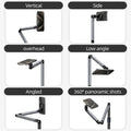 Magnetic Phone Stand TELESIN Floor Live Streaming 360° Mount Telesin