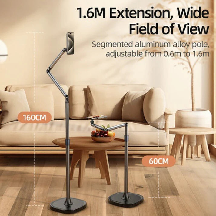 Magnetic Phone Stand TELESIN Floor Live Streaming 360° Mount Telesin