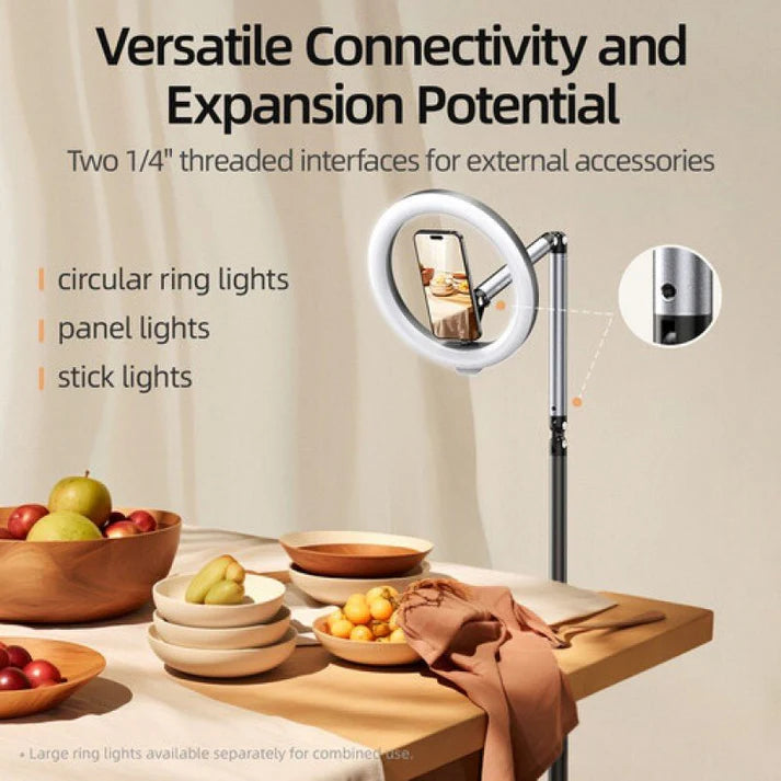 Magnetic Phone Stand TELESIN Floor Live Streaming 360° Mount Telesin