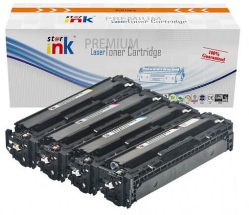 خرطوشة حبر HP 212A متوافقة مع الألوان الأسود/السماوي/الأرجواني/الأصفر