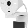 Logitech BRIO 300 Full HD Webcam – 1080p with Privacy Shutter – Off-White Logitech