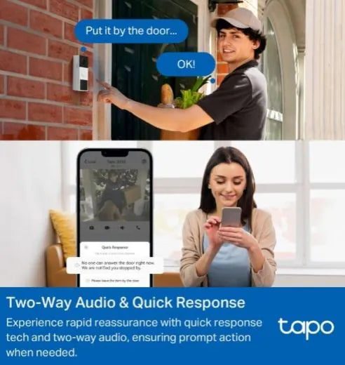 TP-Link Tapo Video Doorbell Camera (Tapo D210) TP-Link