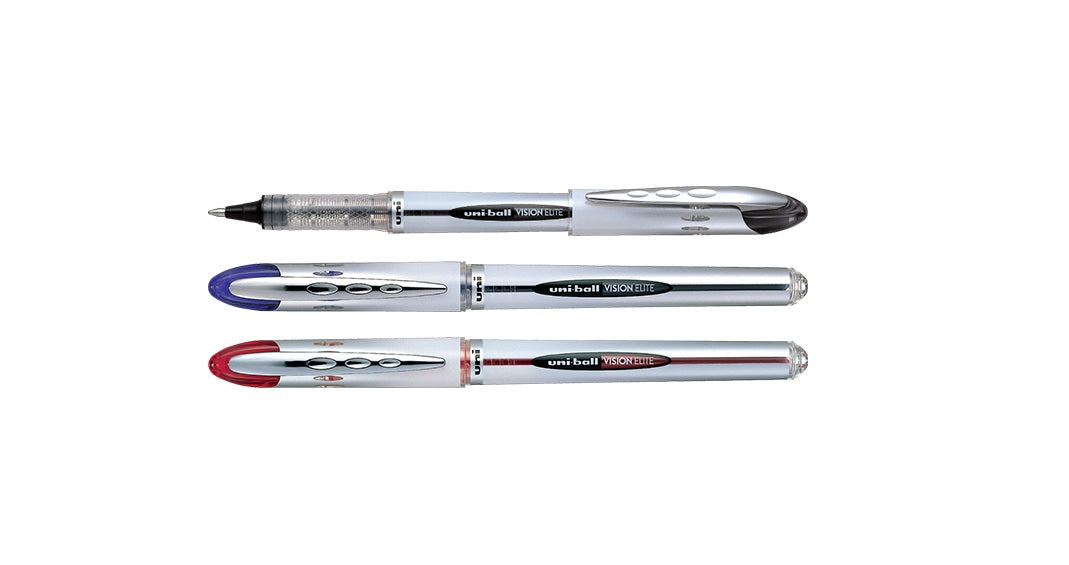Uni-Ball Vision Elite UB-200 Gel Ink Pen 0.8Mm (12pc/pkt) ColorWaves