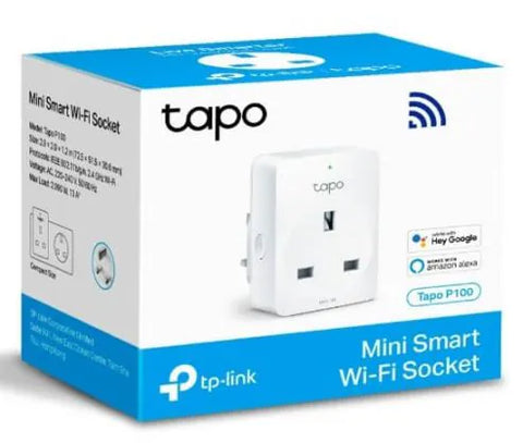 TP-Link Tapo Mini Smart Wi-Fi Socket (Tapo P100) TP-Link