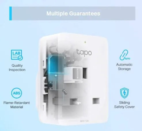 TP-Link Tapo Mini Smart Wi-Fi Socket (Tapo P100) TP-Link
