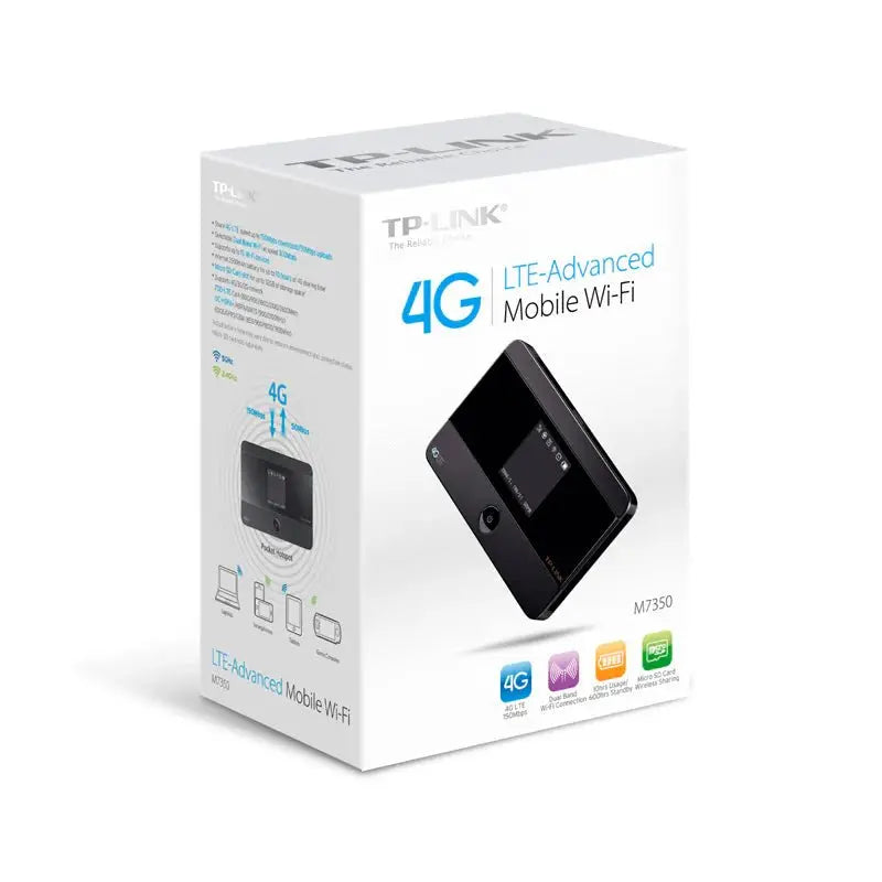 Tp Link 4G Lte Mobile Wi-Fi Router M7350 ColorWaves