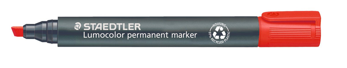 Staedtler Permanent Marker Chisel Tip 350-9 (10Pcs) ColorWaves