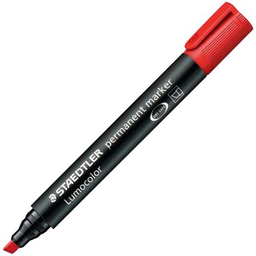 Staedtler Permanent Marker Chisel Tip 350-9 (10Pcs) ColorWaves