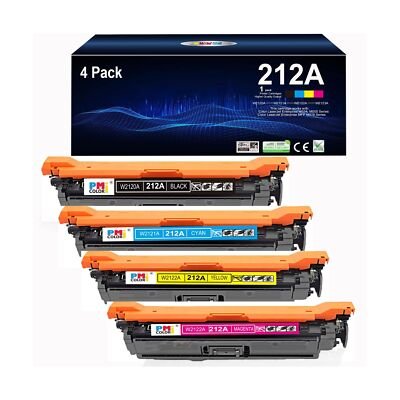 Compatible HP 212A Toner Cartridge Combo BK/C/M/Y