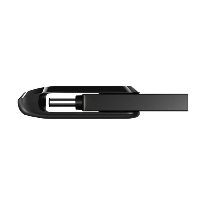 Sandisk Ultra Dual Drive Go Flash Drive – 128Gb/ 400Mb/S/ Usb 3.1 Gen 1/ Usb-C/ Black Sandisk
