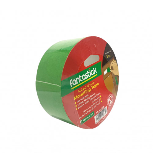 Fantastick Mounting Double Sided Foam Tape 48Mm X 5M- Green ColorWaves
