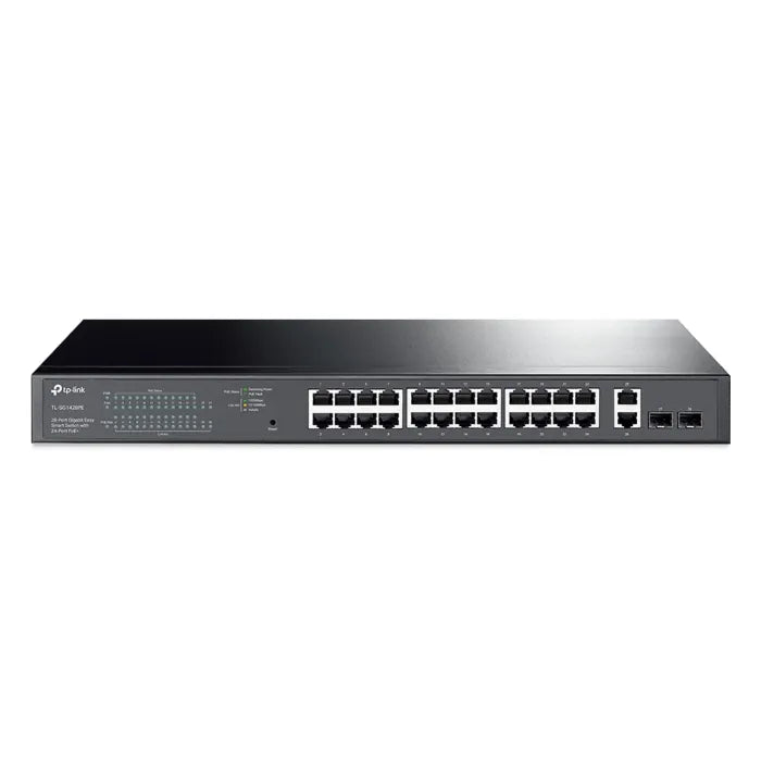 TP-Link (TL-SG1428PE) 28-Port Gigabit Easy Smart Switch with 24-Port PoE+ - 56 Gbps / LAN TP-Link