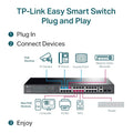 TP-Link (TL-SG1428PE) 28-Port Gigabit Easy Smart Switch with 24-Port PoE+ - 56 Gbps / LAN TP-Link