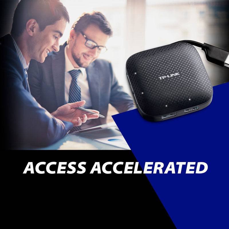 Tplink 4-Port Usb 3.0 Hub - Uh400 ColorWaves