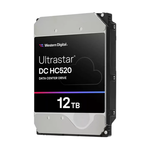 Wd Ultrastar Dc Hc520 12Tb 7200 Rpm Sata 6Gb/S 256Mb Cache 3.5-Inch Enterprise Hard Drive (Huh721212Ale604) ColorWaves