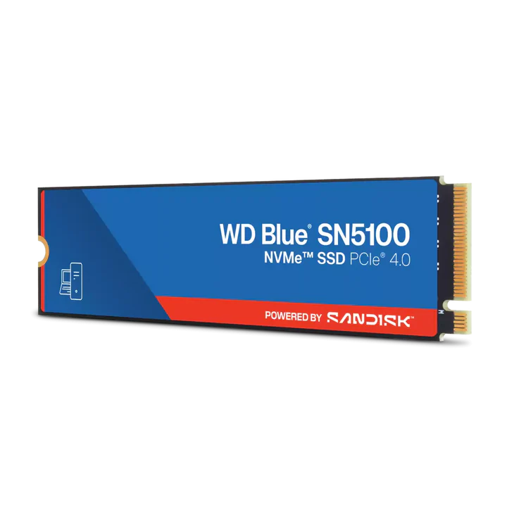 WD Blue 4TB NVMe ‎SN5100 internal,Gen4,M.2 2280,7100MB/s (WDS400T5B0E) Western Digital