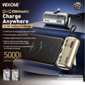 WEKOME WP-19 5000mAh Emergency Power Bank – Ultra Compact & Fast Wekome
